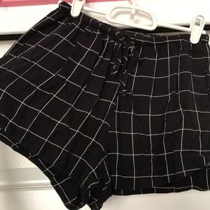 Brandy Melville Grid Shorts